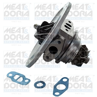 Core assembly, turbocharger
